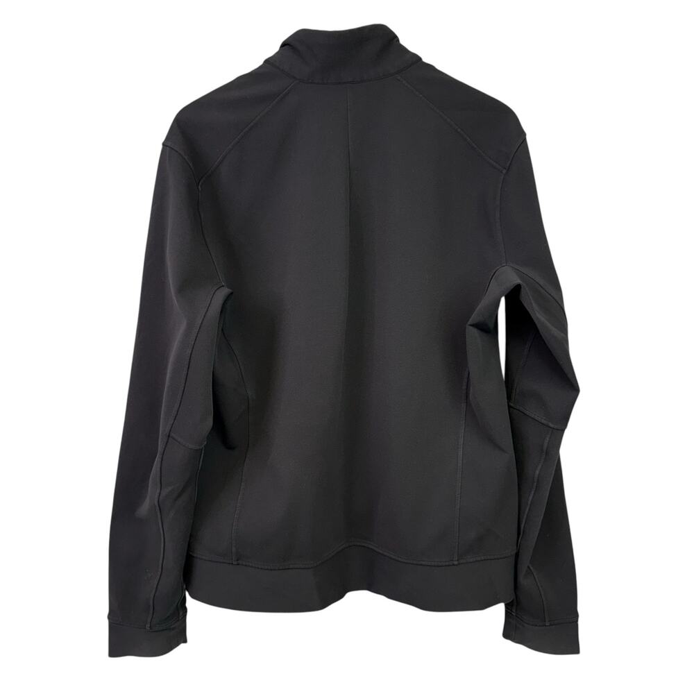 Lululemon Sojourn Jacket Black Full Zip Large Men's Long Sleeve - Picture 2 of 8